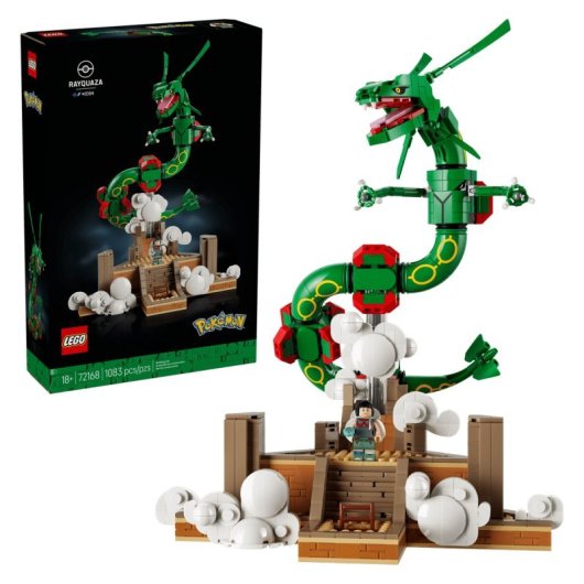 LEGO Pokémon Rayquaza 72168 1083 pezzi