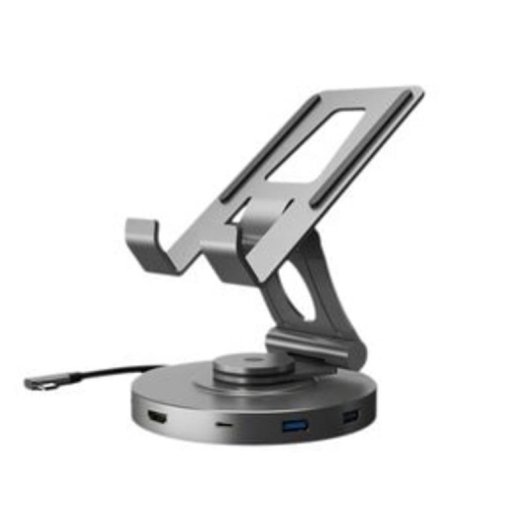 Estación Dock DLH DY-SA5120 Universal Gris para Tableta y Smartphone