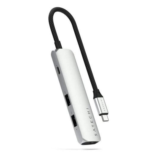 Hub Satechi 4 Ports 10 Gbps USB-C ST-P4SS mit HDMI 4K 60 Hz