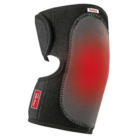 Bendaggio Termico Gomito Daga Flexy Heat Sport Nero