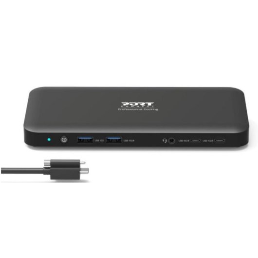 Arbeitsstation USB-C Port Designs PORT Connect 12 Ports 100W 3 Bildschirme 4K