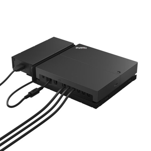 Base para portátiles Lenovo ThinkSmart SmartDock USB-C Negro 4K 60 Hz