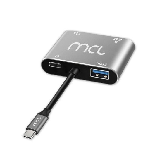 Base pour portable MCL MD1B99AU3CHVUDP USB 3.2 Type-C 60W Plata 4K