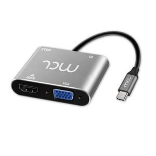 Base pour portable MCL MD1B99AU3CHVUDP USB 3.2 Type-C 60W Plata 4K