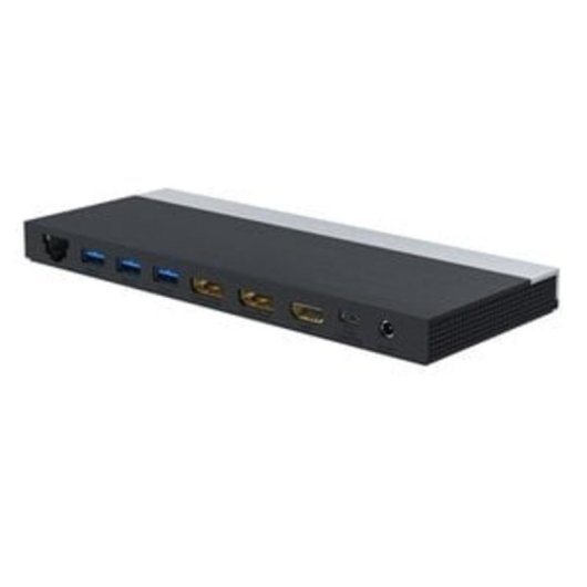 Base pour portables DLH DY-TU4720 USB-C Triple Display 4K Power Delivery 100W