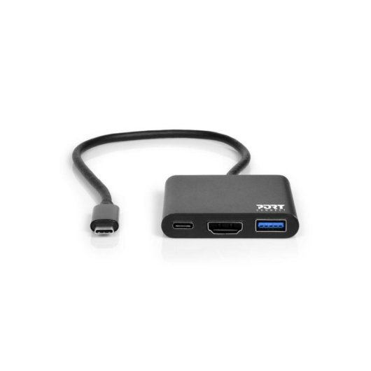 Laptop-Standort Port Designs PORT Connect 900140 USB-C 4K Ultra HD 60W