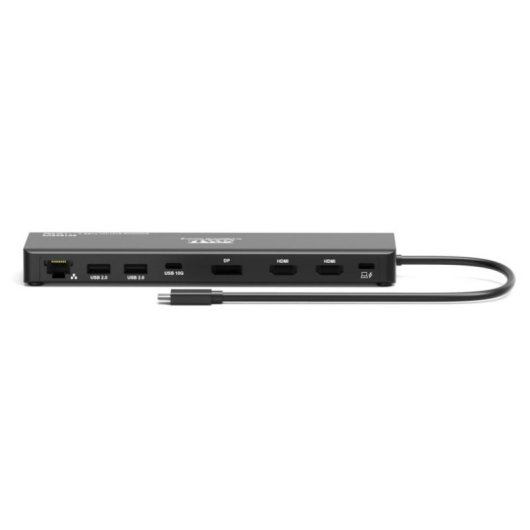Estación de acoplamiento Port Designs PORT Connect USB-C 1 x 4K 100W 9 dispositivos