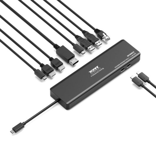 Estación de acoplamiento Port Designs PORT Connect USB-C 1 x 4K 100W 9 dispositivos