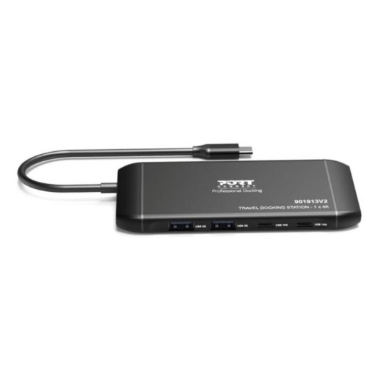 Estación de acoplamiento Port Designs PORT Connect USB-C 1 x 4K 100W 7 dispositivos