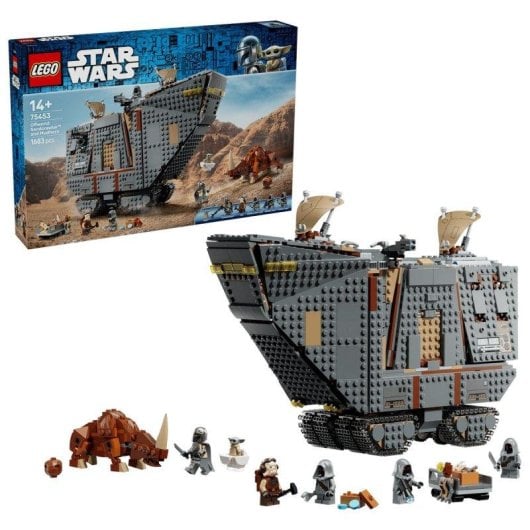 LEGO Star Wars Reptador das Areias Exterior e Mudhorn 75453 1683 peças