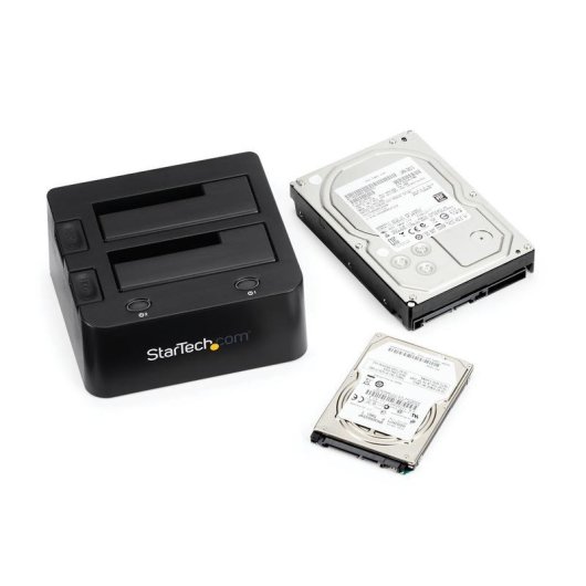 Base de conexión USB 3.0 StarTech.com UNIDOCKU33 para discos duros HDD/SSD 2.5"/3.5" con UASP
