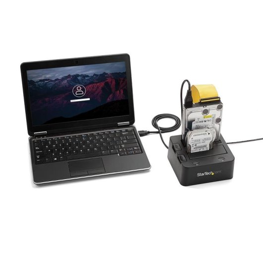 Base de conexión USB 3.0 StarTech.com UNIDOCKU33 para discos duros HDD/SSD 2.5"/3.5" con UASP