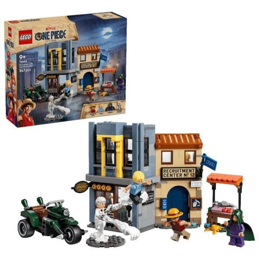 LEGO One Piece Duelo contra el Capitán Smoker 75642 547 piezas