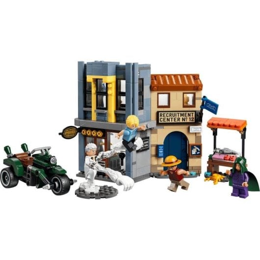 LEGO One Piece Duelo contra el Capitán Smoker 75642 547 piezas