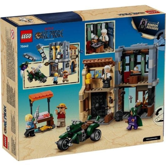 LEGO One Piece Duelo contra el Capitán Smoker 75642 547 piezas