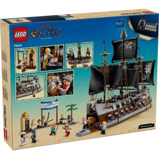 LEGO One Piece Barco de la Marina de Garp 75646 1705 piezas