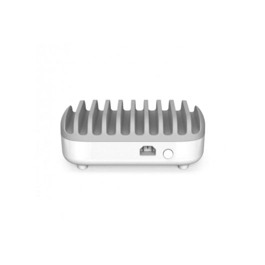 Regleta Compulocks 10 Tomas con Protección y 2,4 A USB Blanca
