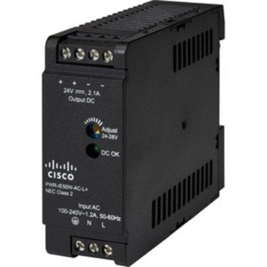 Fuente de alimentación Cisco PWR-IE50W-AC-L= 50W CE para conmutadores indoor