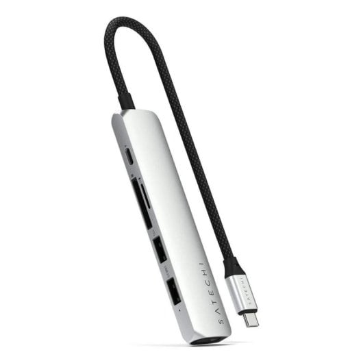 Hub Satechi 6 porte 10 Gbit/s modello ST-P6SS con HDMI e lettore SD
