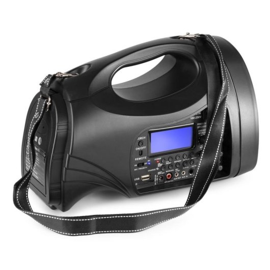 Colunas Vonyx ST016 Bluetooth 130W com microfone sem fios e bateria