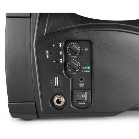 Altavoz Vonyx portátil Bluetooth 100W con micrófono inalámbrico UHF y batería