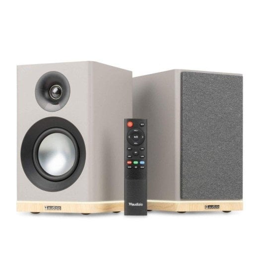 Altavoces Audizio HiFi Activos Bluetooth 5.3 80W con HDMI ARC y luz ambiental