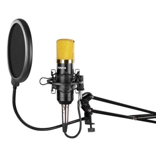 Micrófono Vonyx CMS400B condensador con brazo ajustable y filtro antipop