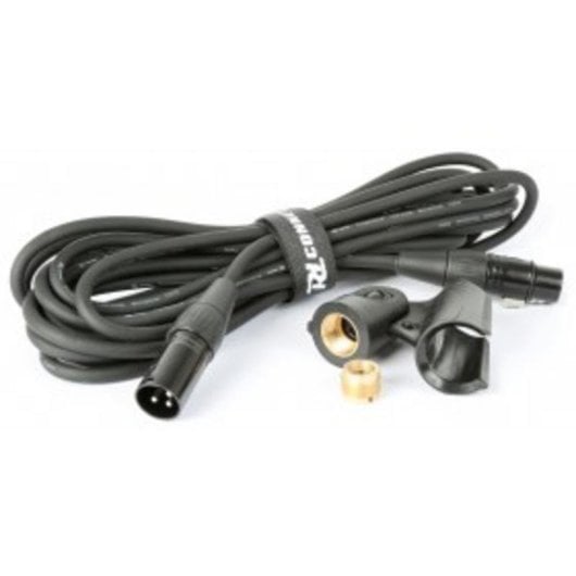 Micrófono Power Dynamics PDM660 XLR cardioide con filtro antipop y soporte