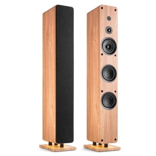 Altavoces Audizio Torre Activos Bluetooth 5.2 320W con radio DAB+ y USB