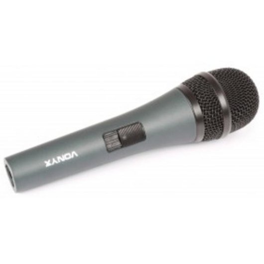 Micrófono Vonyx DM825 XLR cardioide dinámico con cable de 5 m