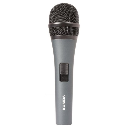 Micrófono Vonyx DM825 XLR cardioide dinámico con cable de 5 m