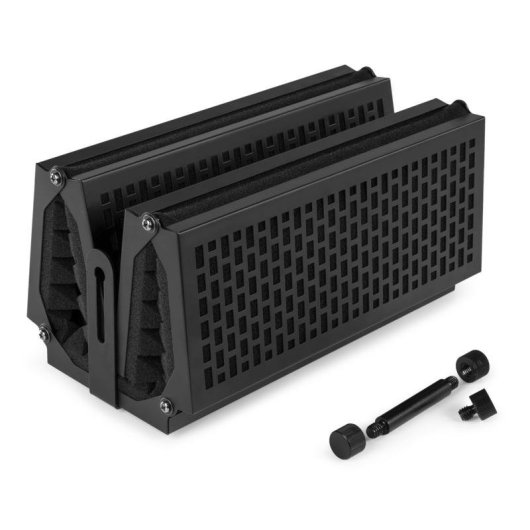 Micrófono Vonyx MRF30 panel acústico plegable con 5 paneles ajustables