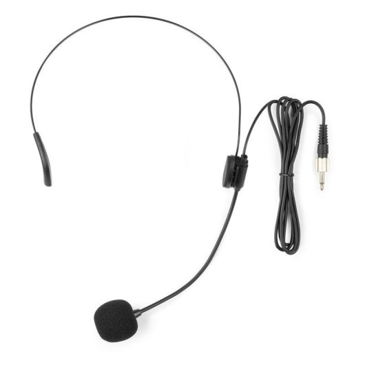 Micrófono Power Dynamics PD220BP inalámbrico UHF con 2 micrófonos