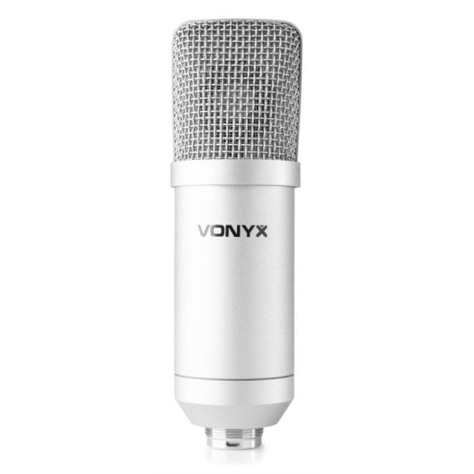 Micrófono Vonyx CM300S USB cardioide con soporte anti shock y filtro antipop
