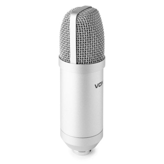 Micrófono Vonyx CM300S USB cardioide con soporte anti shock y filtro antipop