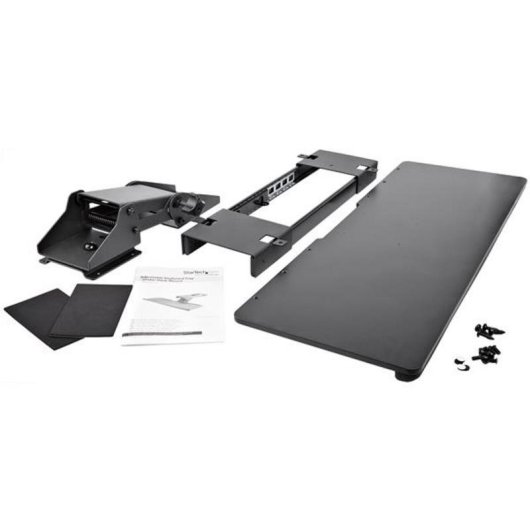 Bandeja Ajustable para Teclado Bajo Escritorio StarTech.com 67 cm Negro
