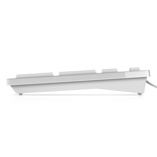 Teclado Dell KB216 de membrana completo con cable USB francés AZERTY blanco