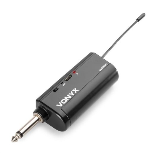 Micrófono Vonyx WM55 inalámbrico UHF con receptor y cancelación de ruido