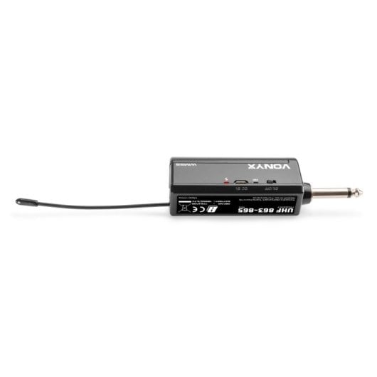 Micrófono Vonyx WM55 inalámbrico UHF con receptor y cancelación de ruido