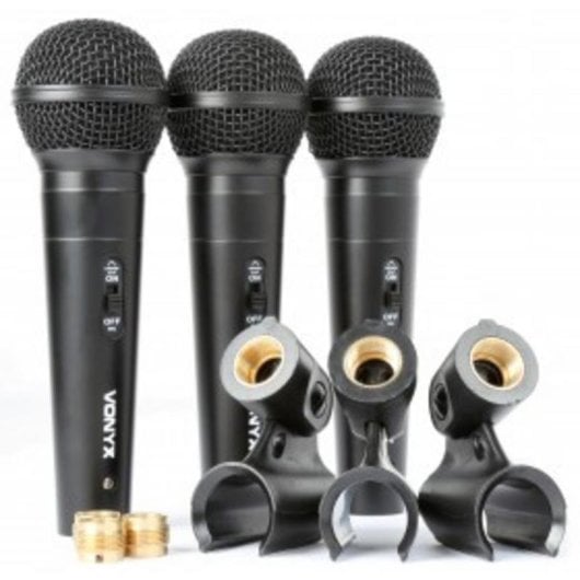 Microfono Vonyx VX1800S dinamico XLR cardioide con filtro antipop