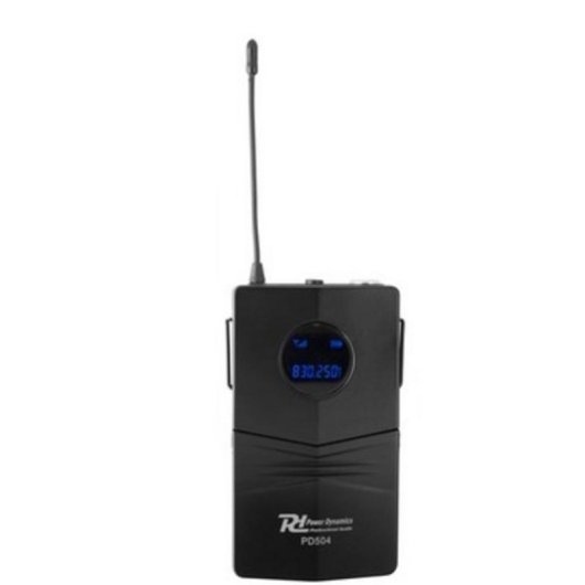 Micrófono Power Dynamics PD504B transmisor portátil con sistema IR-learn