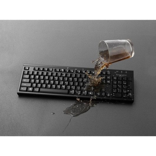 Teclado Kensington KM270 EQ inalámbrico recargable completo negro