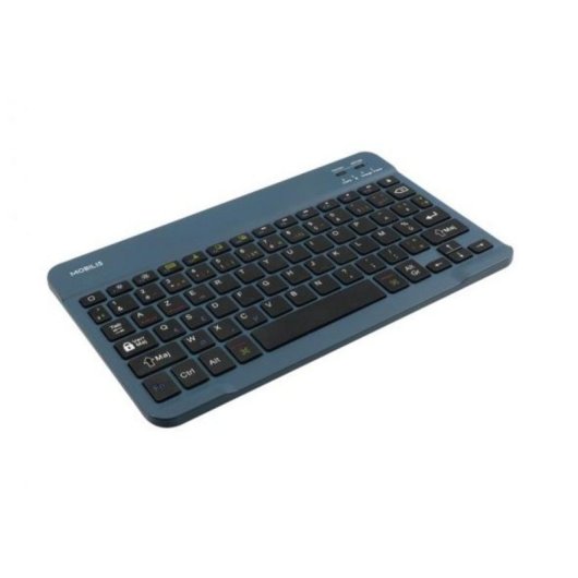 Clavier MOBILIS 001284 Bluetooth sans fil AZERTY français ergonomique bleu