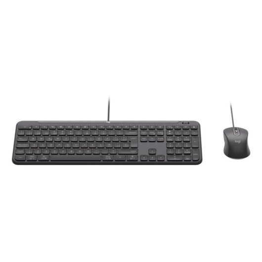 Tastiera Logitech Signature Slim MK620 cablata AZERTY francese con mouse ottico