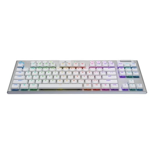 Teclado Logitech G915 X LIGHTSPEED TKL mecánico inalámbrico AZERTY blanco