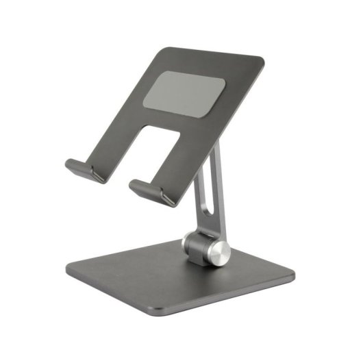 Support tablette DLH DY-DU4775 jusqu'à 13" aluminium noir