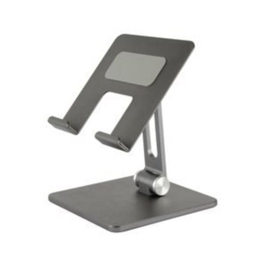 Support tablette DLH DY-DU4775 jusqu'à 13" aluminium noir