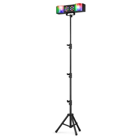 Barra de fiesta Fuzzix DerbyStar1 con efecto Derby y lavado LED RGB