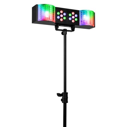 Barra de fiesta Fuzzix DerbyStar1 con efecto Derby y lavado LED RGB