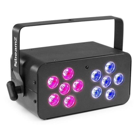 Efecto de iluminación BeamZ DJ Bank 124 RGBW con 12 LED de 4W y mando a distancia